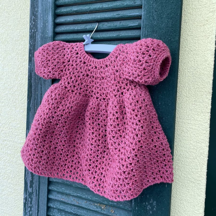 Babykleid Himbeere